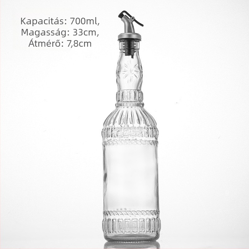 Folyadék ízesítéséhez való üveg, modern minimalist dizájn, prémium minőség