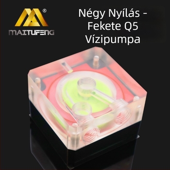 CPU hűtő radiátor MTB-Q5 vízpumpával, akrilból, házhoz illeszkedik