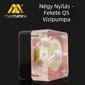 CPU hűtő radiátor MTB-Q5 vízpumpával, akrilból, házhoz illeszkedik