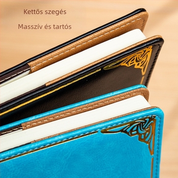 Youtai notesz műbőr borítóval, vonalas kötés, Dowling papír 80G