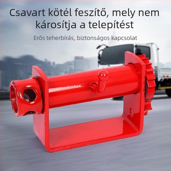 Gépjárművekhez készült kötél- és heveder-húzó, minivánokhoz és könnyű teherautókhoz