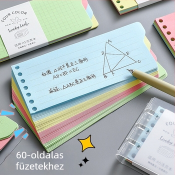 Dowling Loose-Leaf Refill Core, 9- és 7 lyukakkal kompatibilis, 60 oldal, Dowling Paper