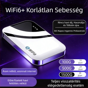 Hordozható Wi-Fi router Hx-zysmmifi-01, 150 Mbps, 2.4 GHz, 802.11ac/g, leválasztható kialakítás