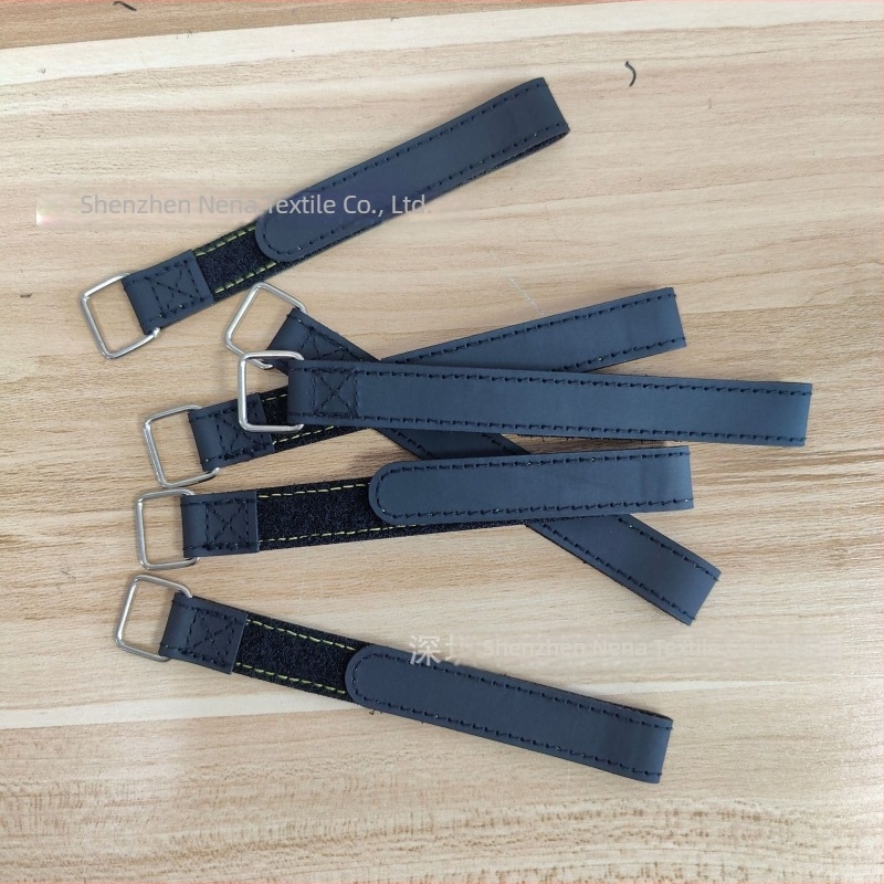 Nylon Velcro kötő N-501a; Csomagolás: PE zacskó + karton; Tanúsítványok: SGS, BSCI, ROHS