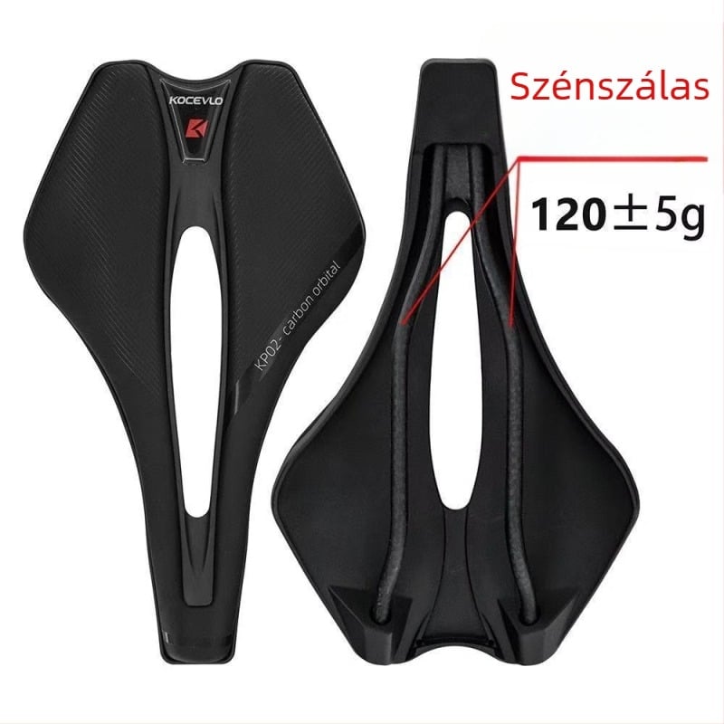 KOCEVLO KP02 kerékpárnyereg – karbon szálas, 3D-nyomtatott, ultra-könnyű, univerzális