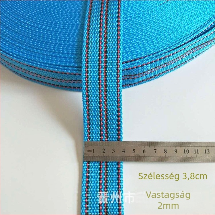 Teherautóra szállító kötél, polipropilén, 50 m, modell: rakománykötél, közepes szilárdság, testreszabható feldolgozás