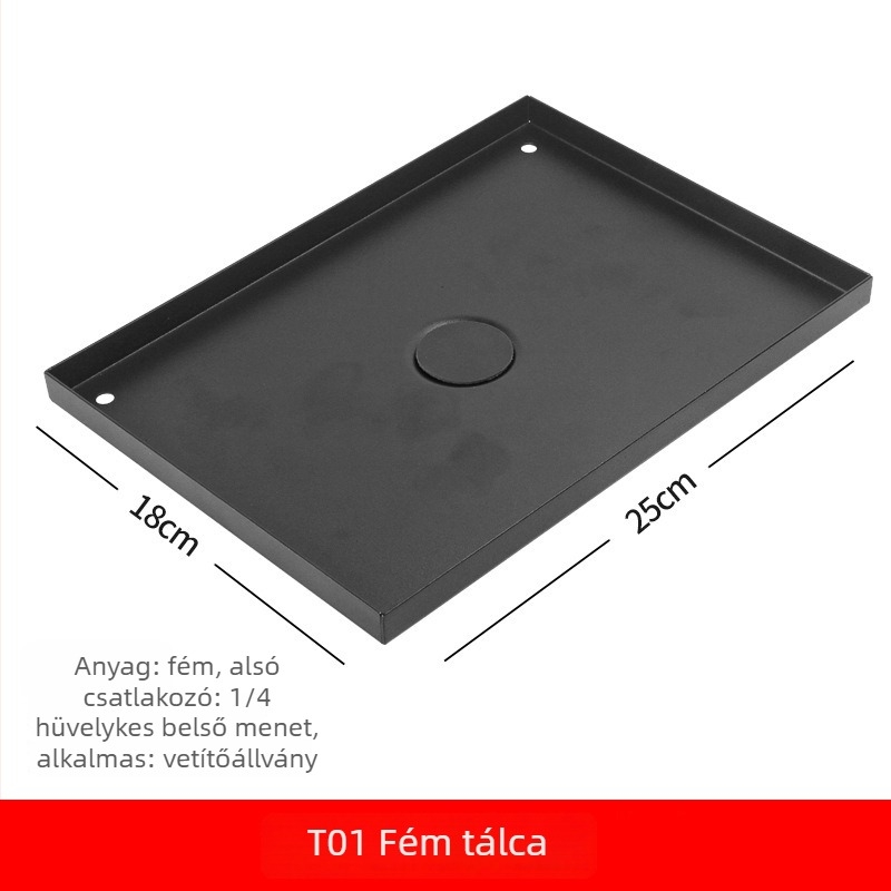 Fém projektorállvány univerzális tálcával, padlón álló teleszkópos háromlábú állvány adapterrel és projektor kiegészítő tárolóval