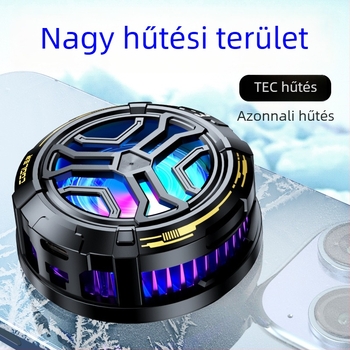 LZ-F26 okostelefon hűtő mágneses rögzítéssel, 60 g, 10 W, Type-C, ABS alumíniumötvözet