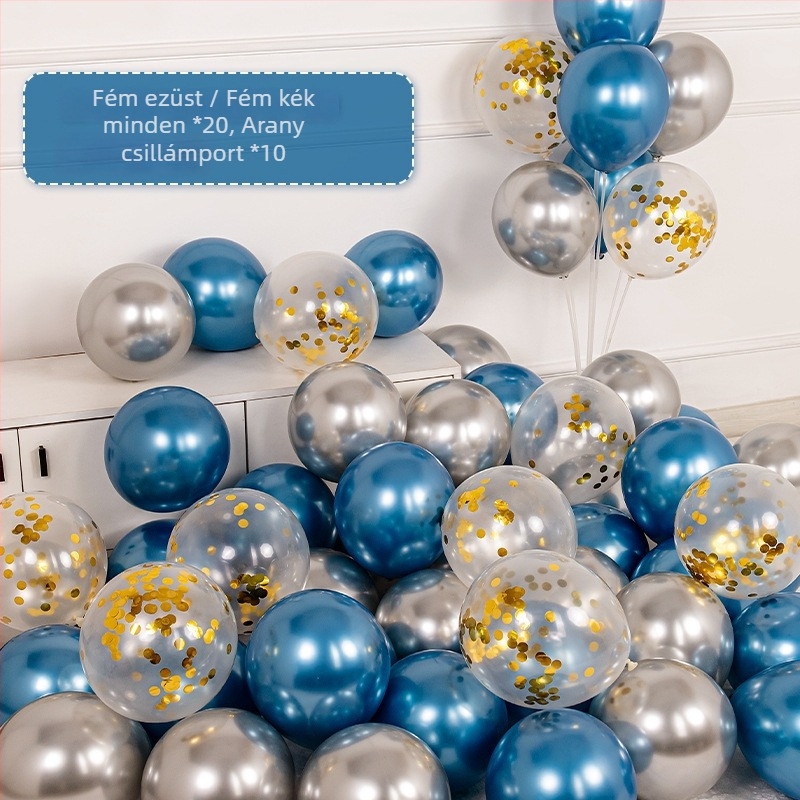 Hi Rui latex ünnepi ballonok, gömb alakúak, logó nélkül, Karácsonyra, Valentin-napra, Tavaszi fesztiválra