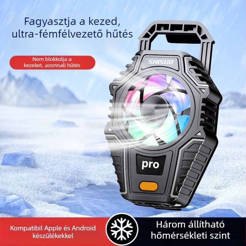 Shisuo termoelelektromos hátsó klipsz hűtő mobiltelefonokra és tabletekhez — Modell X1-pro
