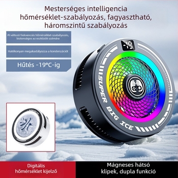 FS22 mobiltelefon hűtő — 15W, Type-C, ABS+ alumínium ötvözet, 77,5 g