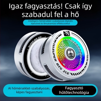 FS22 mobiltelefon hűtő — 15W, Type-C, ABS+ alumínium ötvözet, 77,5 g
