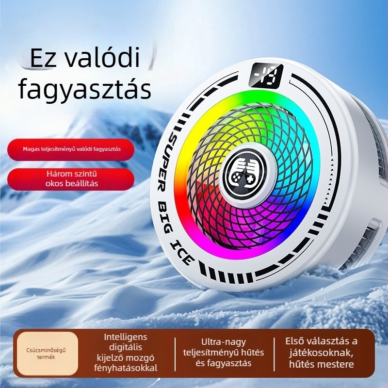 FS22 mobiltelefon hűtő — 15W, Type-C, ABS+ alumínium ötvözet, 77,5 g