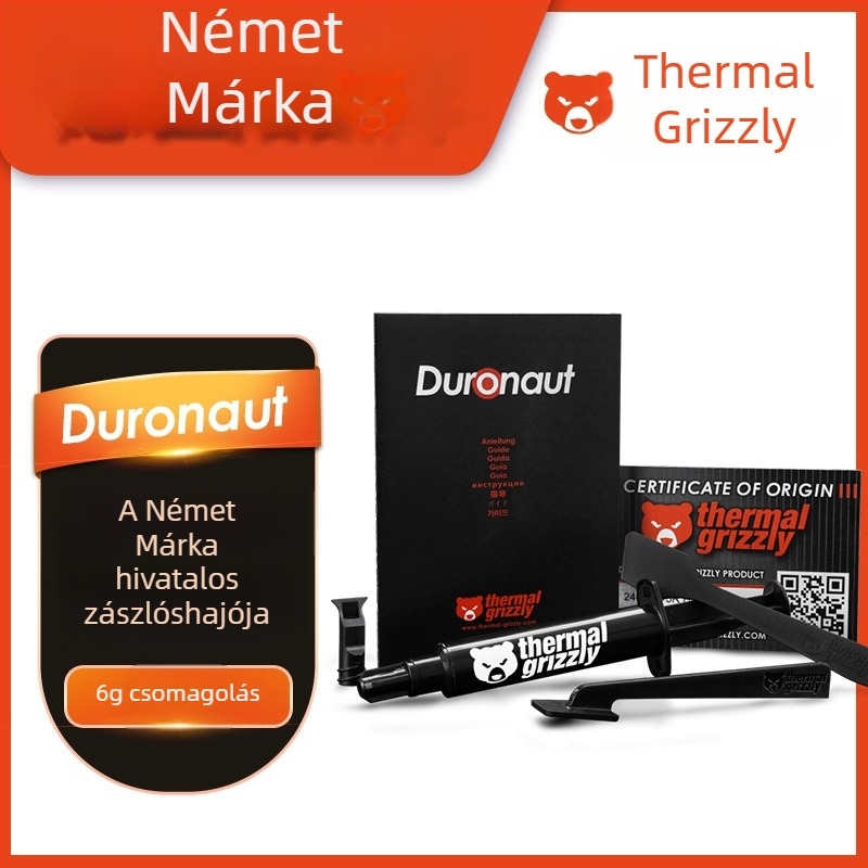 CPU és GPU hővezető szilikon paszta, Violent Bear Duronaut sorozat, modell Duronaut