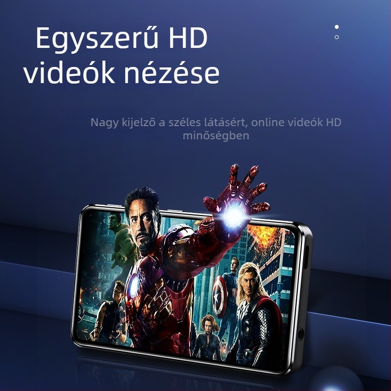 M26 MP4 lejátszó érintőképernyővel, Bluetooth, Android táblagép funkciók, TF-kártya támogatás, e-könyvolvasó