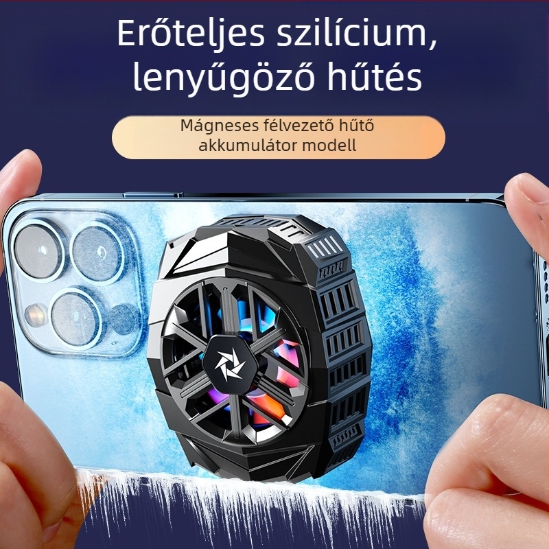 Magic Duck SL-03 Félvezető hűtő készülék okostelefonokhoz és tabletekhez – 5000 RPM, Anyag: ABS + alumínium ötvözet, USB 1.0