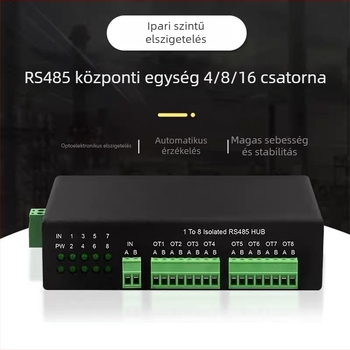 RS485 hub, ipari izolált, Lan haote TXI178