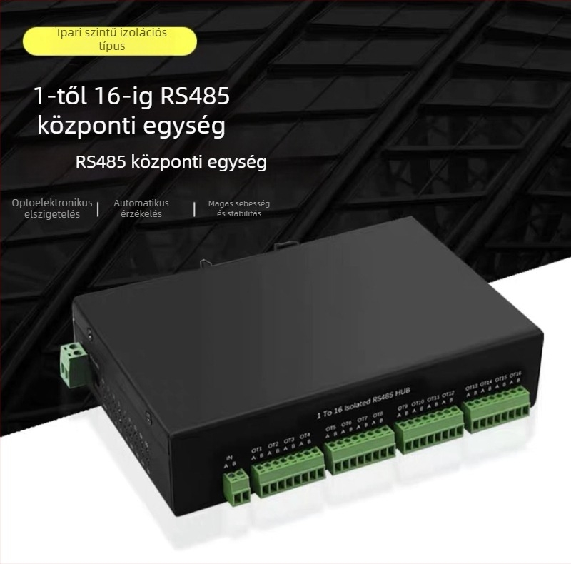 RS485 hub, ipari izolált, Lan haote TXI178