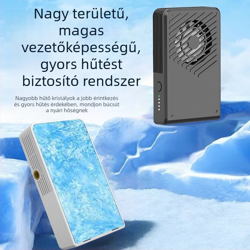 Félvezető mobiltelefon hűtő beépített 4000 mAh-s akkumulátorral, súlya 158,5 g, kompatibilis iPhone 12–16