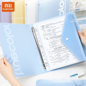 Dokumentum mappa (Binder) – Truecolor információs mappa, műanyag kivitel, logónyomtatás nem lehetséges