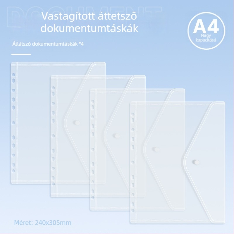Dokumentum mappa (Binder) – Truecolor információs mappa, műanyag kivitel, logónyomtatás nem lehetséges