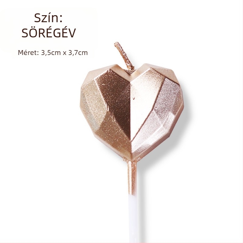 Torta gyertyák számokkal – Ló évéhez kapcsolódó ünnepi dekoráció csillag alakú díszek