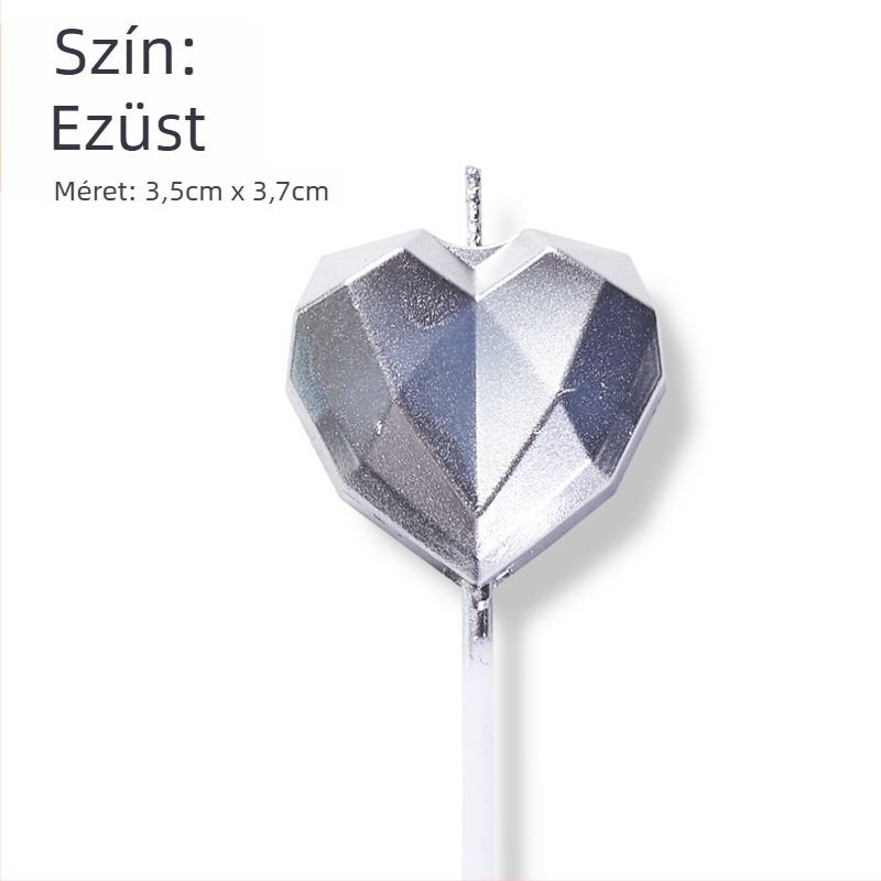 Torta gyertyák számokkal – Ló évéhez kapcsolódó ünnepi dekoráció csillag alakú díszek