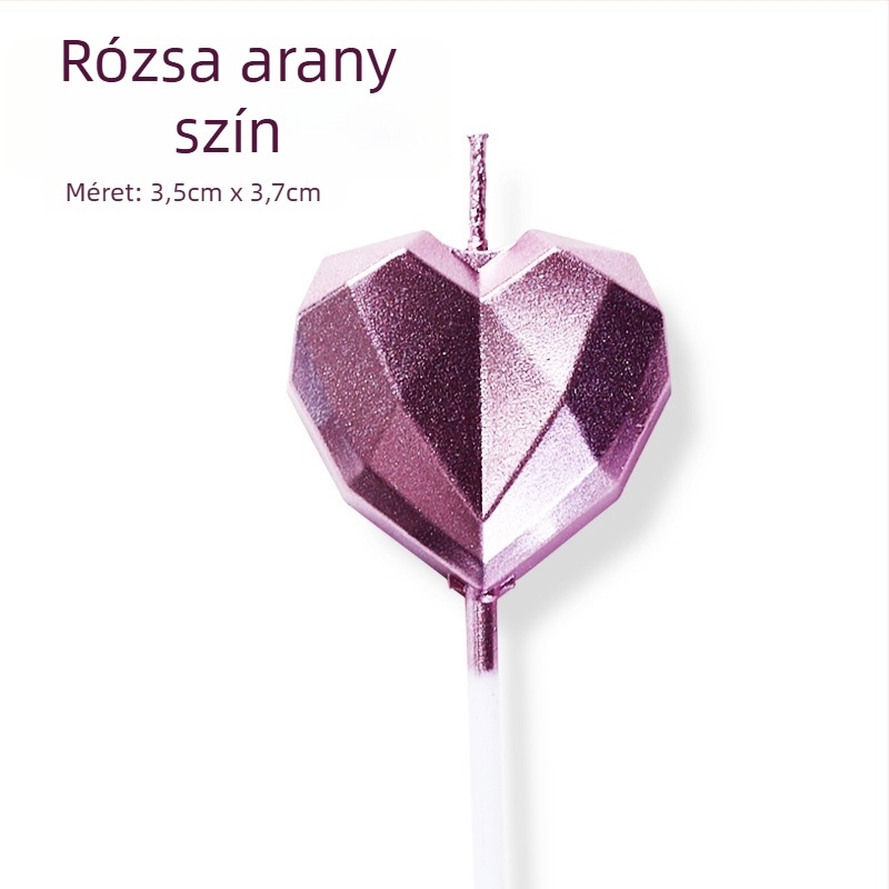 Torta gyertyák számokkal – Ló évéhez kapcsolódó ünnepi dekoráció csillag alakú díszek