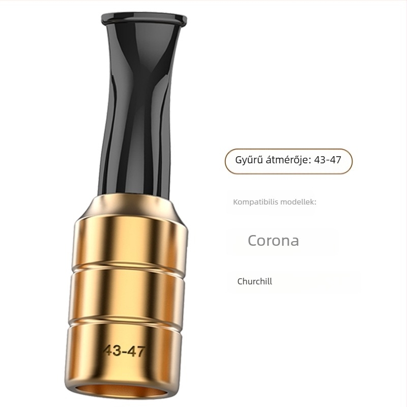 Alumínium szivar szájrésze, 4 részes ajándékdobozos készlet, könnyed luxus stílus, új kínai stílus, testreszabható