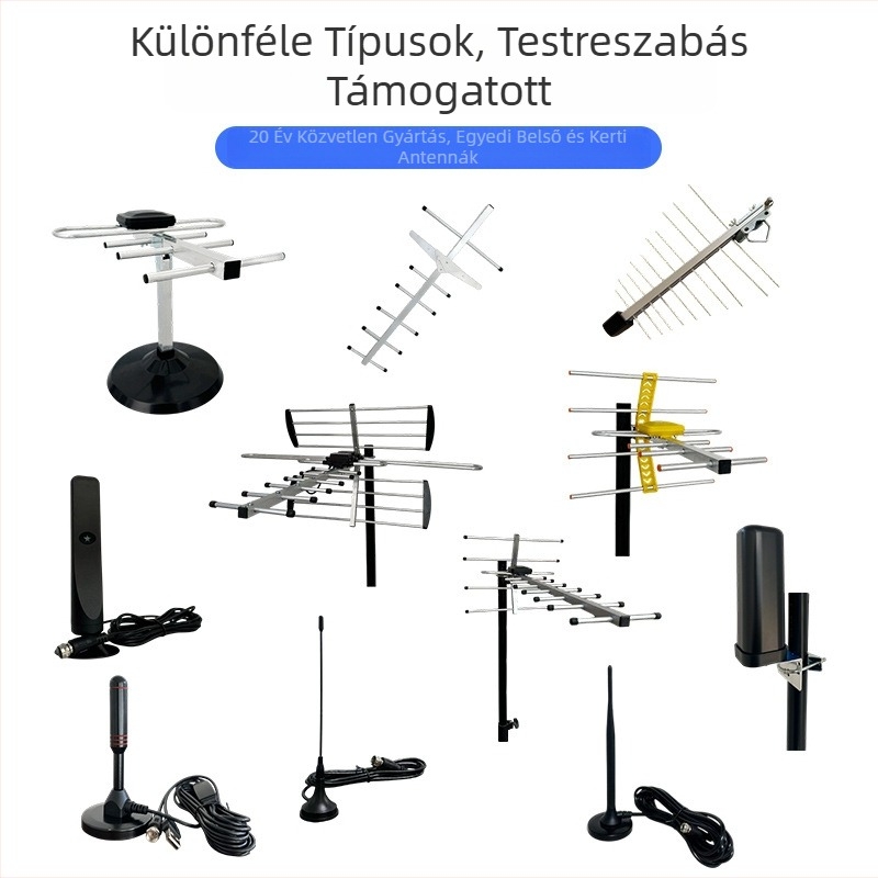Beltéri DTMB televíziós antenna, digitális HD jel vétel