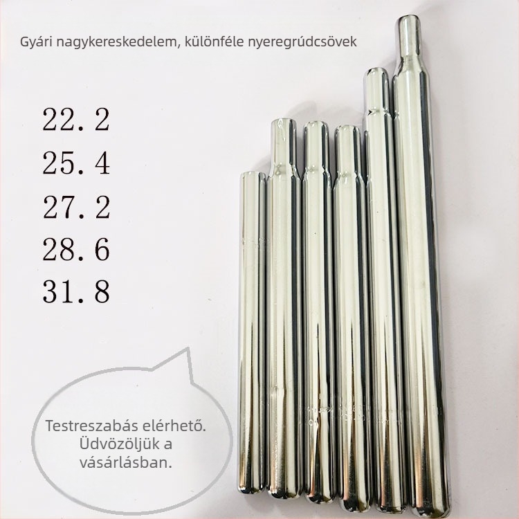 Hegyi kerékpár üléscső, nyereg és nyeregcső