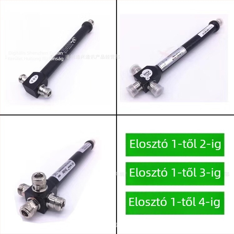 RF teljesítmény elosztó 1x2/1x3/1x4 mobiltelefon jelhez, 700-2700 MHz, OEM