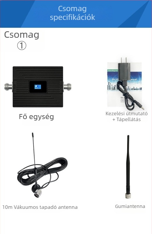 CDX-60 900MHz GSM jel-erősítő hotelek számára, sűrű épületek, áruházak és alagsorok