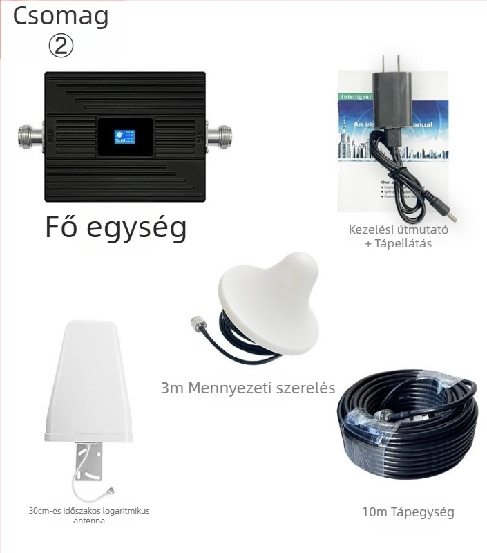 CDX-60 900MHz GSM jel-erősítő hotelek számára, sűrű épületek, áruházak és alagsorok