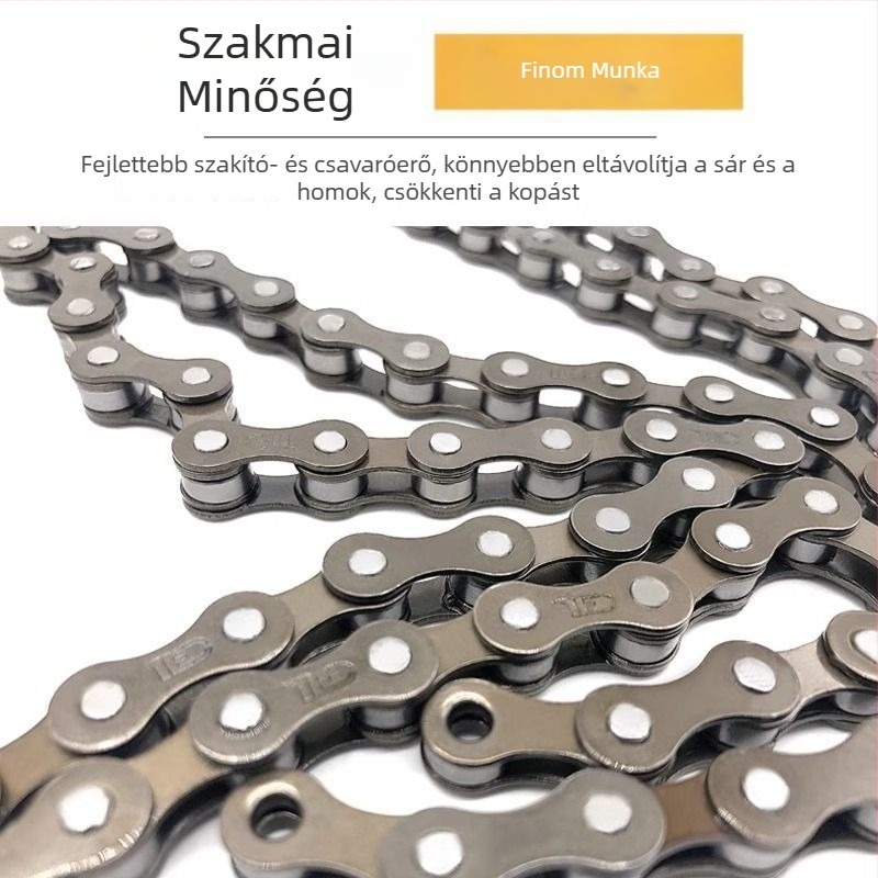 Gyerek kerékpárlánc hegyi, összecsukható és univerzális használatra – hajtólánc