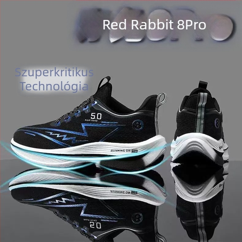 Férfi futócipő bőr felsőrésszel, TPU talppal, lace-up zárás, nyúl szőrös belsővel, alacsony sarok 1–3 cm
