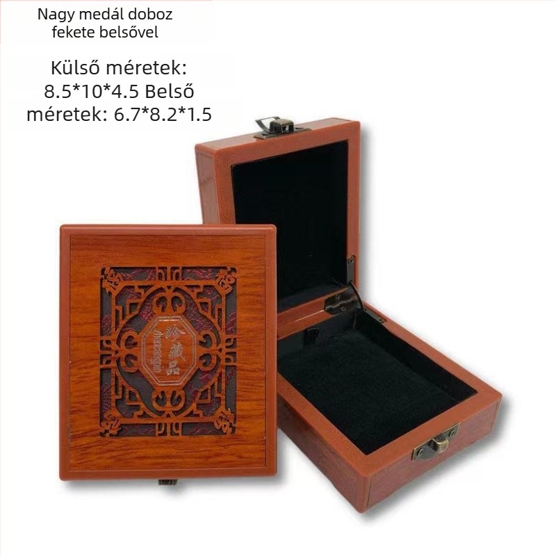 Karkötő bemutató doboz, mesterséges faanyagból, belső csomagolás, ajándékdoboz, ékszer csomagolás