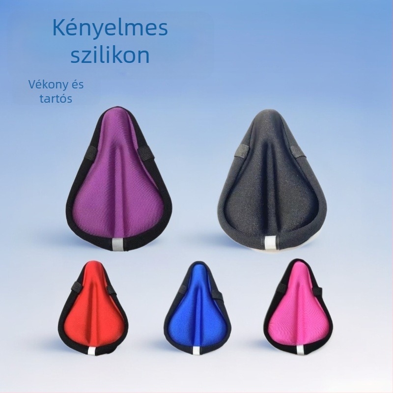 LXZ Gyermek kerékpárnyereg – egyenes hornyolt ülésbetét, anyagok: Lycra + szilikon + magas rugalmasságú szivacs (Márka: LXZ; Modell: Gyermekek egyenes hornyolt nyeregbetét; Alkalmas modellek: hegyi kerékpár)