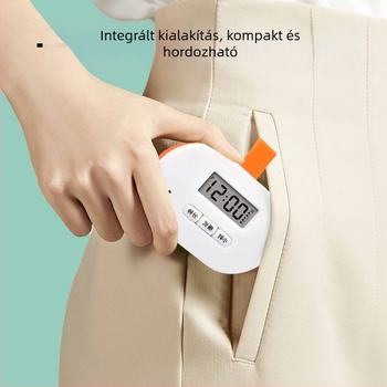 Elektronikus tablettás doboz időzítővel és ébresztővel, hét napos osztott rekeszek, porvédett kivitel, kapacitás 50 tabletta