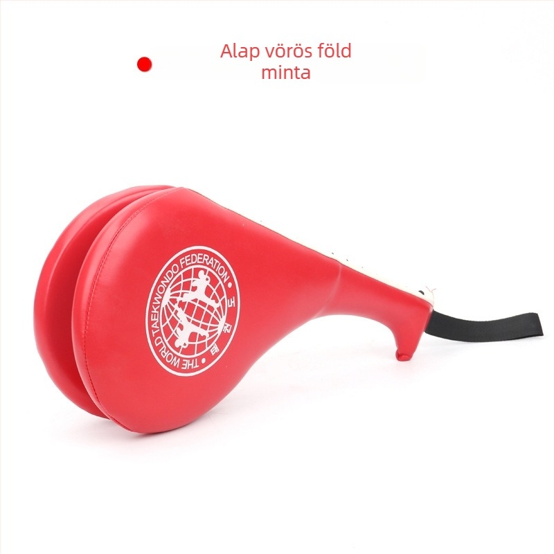 Taekwondo célpont — PU, csirke láb formájú, súly 0,3–0,35 kg, edzés több céllal (láb, kéz, törzs)