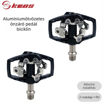 KEOS M8100/M8020 Hegyi kerékpár SPD pedálok automatikus zárással, ultra könnyű DU csapágyakkal
