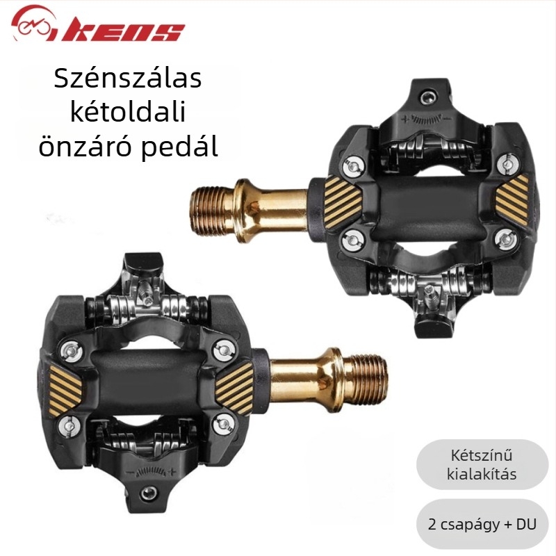 KEOS M8100/M8020 Hegyi kerékpár SPD pedálok automatikus zárással, ultra könnyű DU csapágyakkal
