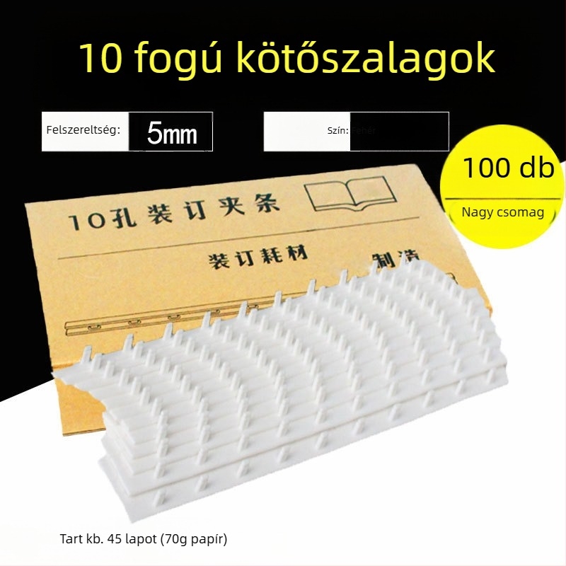 Műanyag oldalsó sarokklip jt-w, dobozos csomagolás, Clever accounting