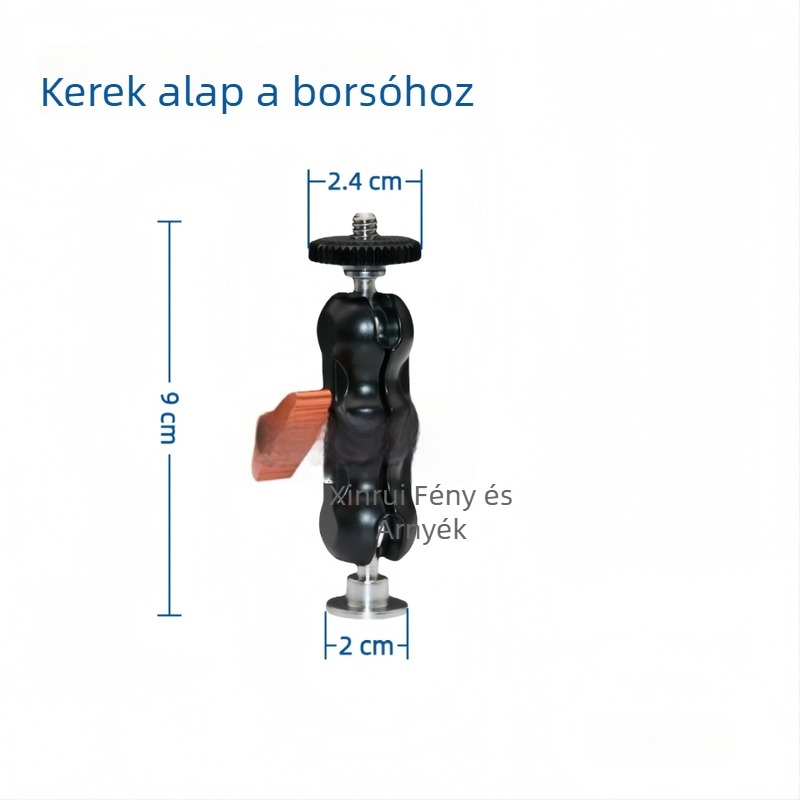 Asztali rögzítőkar – modell Pea pods + crab claws, alumíniumötvözet, maximális terhelhetőség 2 kg, tömeg 128 g