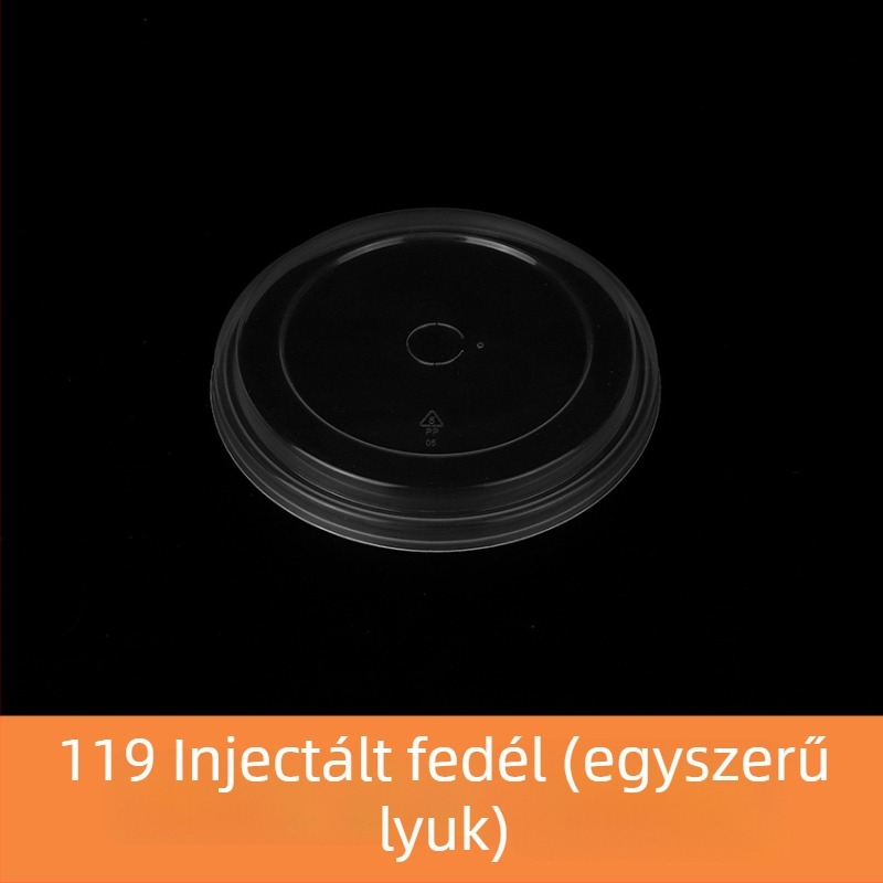 PP injekciós pohár, kerek, 901–1000 ml kapacitás, tej-tea és hideg italokhoz