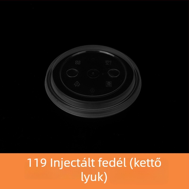 PP injekciós pohár, kerek, 901–1000 ml kapacitás, tej-tea és hideg italokhoz