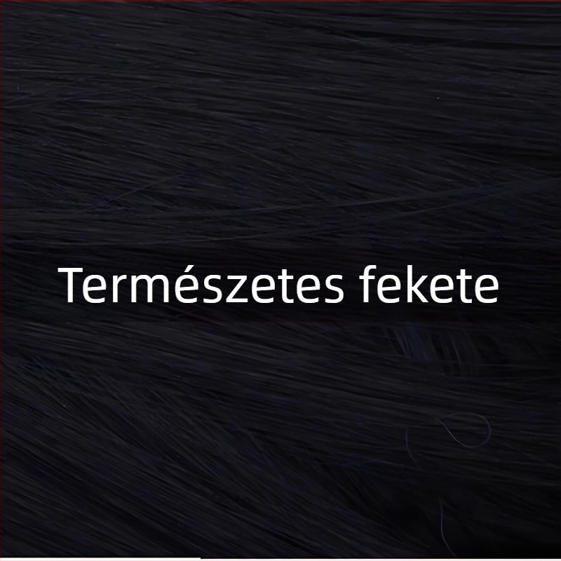 Hosszú, göndör paróka qi frufival, hőálló szálak, mechanikus kivitel, teljes fejfedés, modell 131