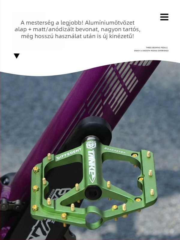 TANKE TP-53 CNC alumínium ötvözetű mountain bike pedálok