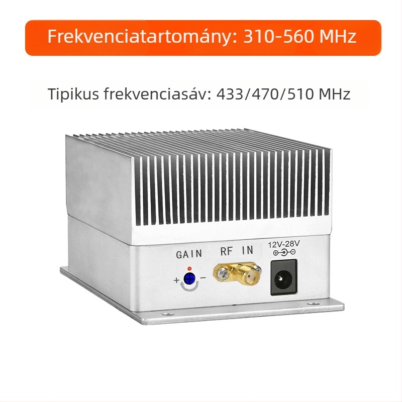 1.2G/1.4G vezeték nélküli jelzőerősítő drónokhoz — 10W kimenő teljesítmény, állítható erősítés, képi átviteli javítása