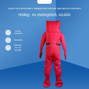 Tengeri hőszigetelt ruházat és mentőruha, Blue Rain, Dfb-II típus, CCS tanúsítvány
